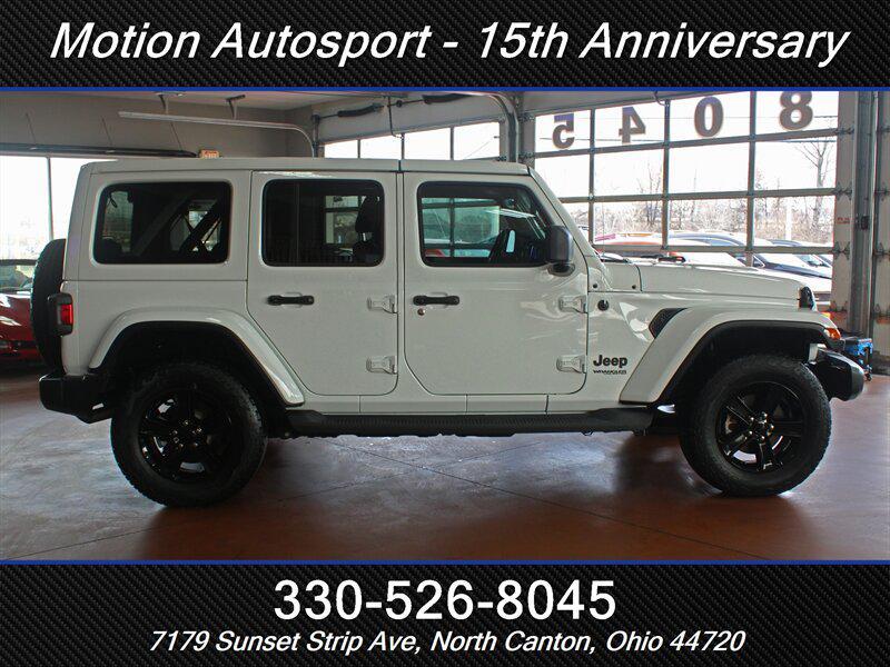used 2022 Jeep Wrangler Unlimited car, priced at $33,988
