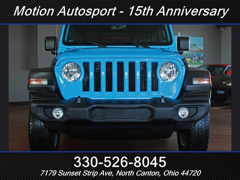 used 2021 Jeep Wrangler Unlimited car, priced at $27,989