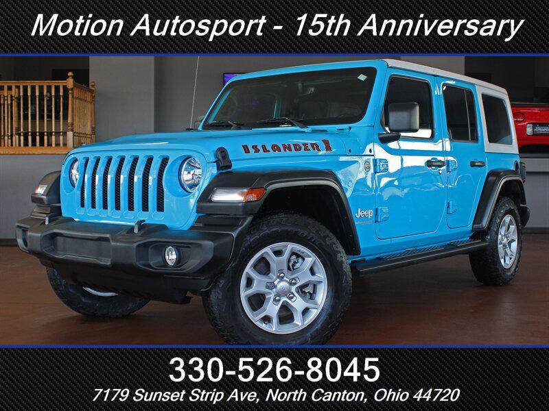 used 2021 Jeep Wrangler Unlimited car, priced at $27,989