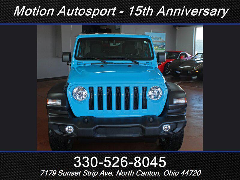used 2021 Jeep Wrangler Unlimited car, priced at $27,989
