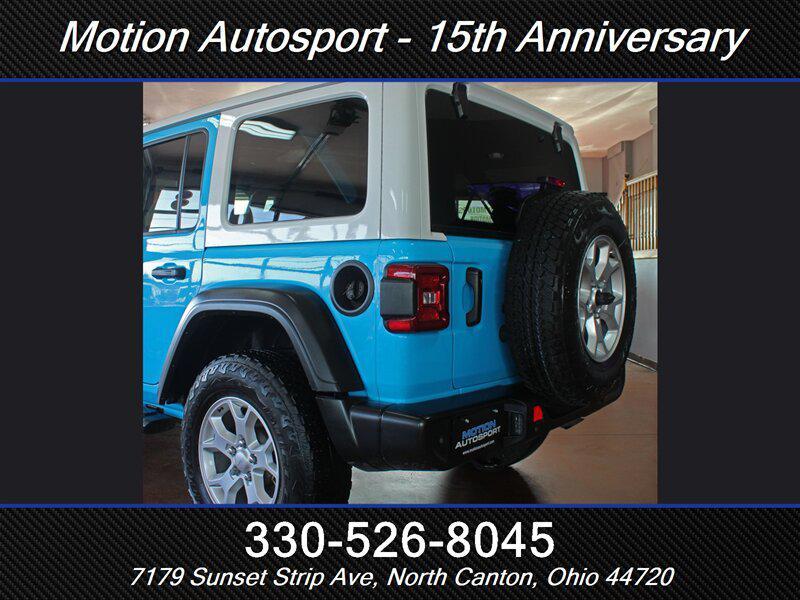 used 2021 Jeep Wrangler Unlimited car, priced at $27,989