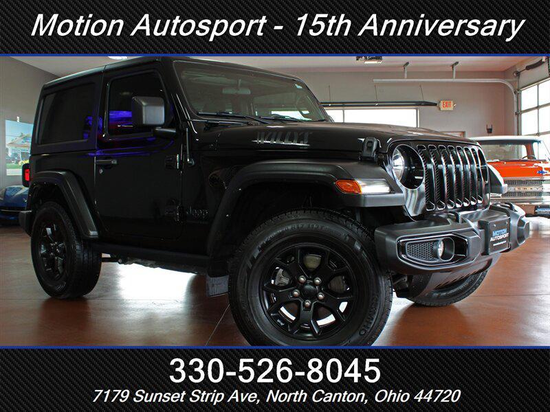 used 2022 Jeep Wrangler car, priced at $24,988