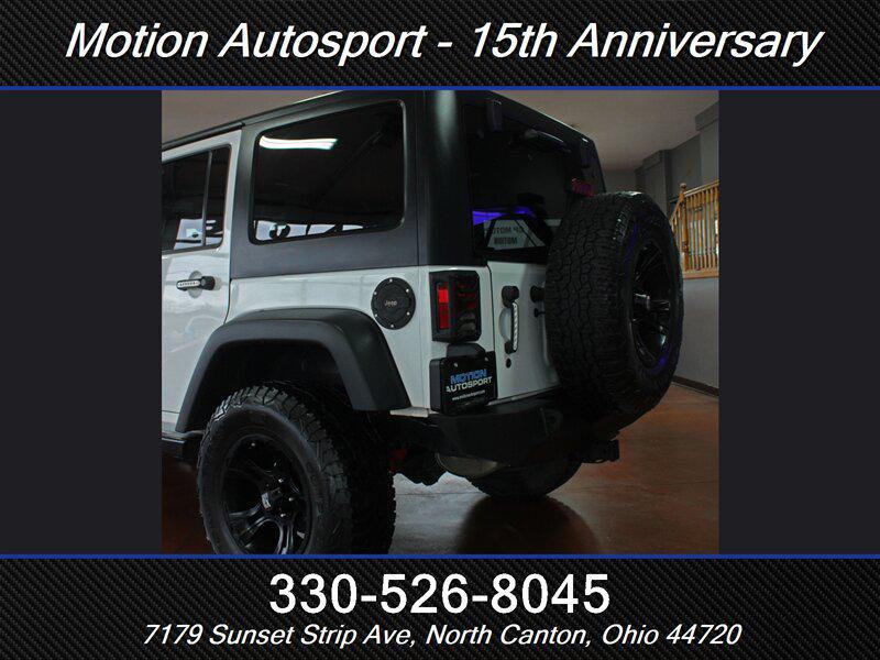 used 2015 Jeep Wrangler Unlimited car, priced at $15,989