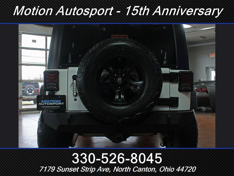 used 2015 Jeep Wrangler Unlimited car, priced at $15,989