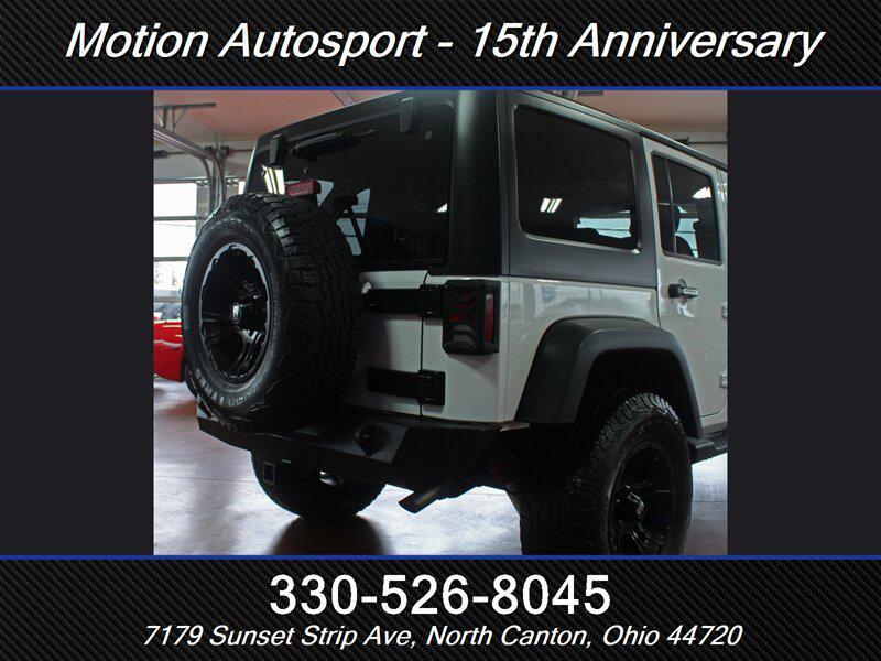used 2015 Jeep Wrangler Unlimited car, priced at $15,989