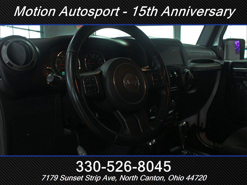 used 2015 Jeep Wrangler Unlimited car, priced at $15,989