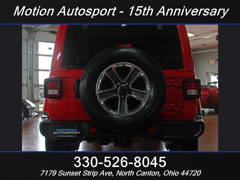 used 2021 Jeep Wrangler Unlimited car, priced at $28,948