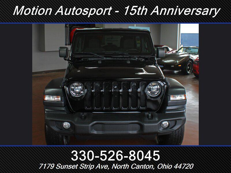 used 2021 Jeep Wrangler Unlimited car, priced at $23,989