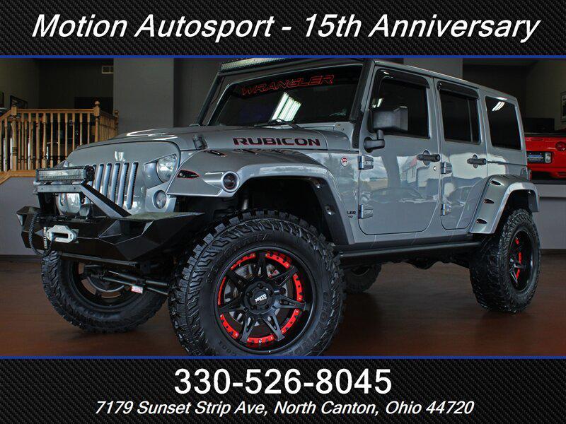 used 2014 Jeep Wrangler Unlimited car, priced at $20,989