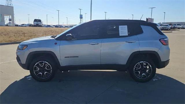 used 2024 Jeep Compass car, priced at $24,555