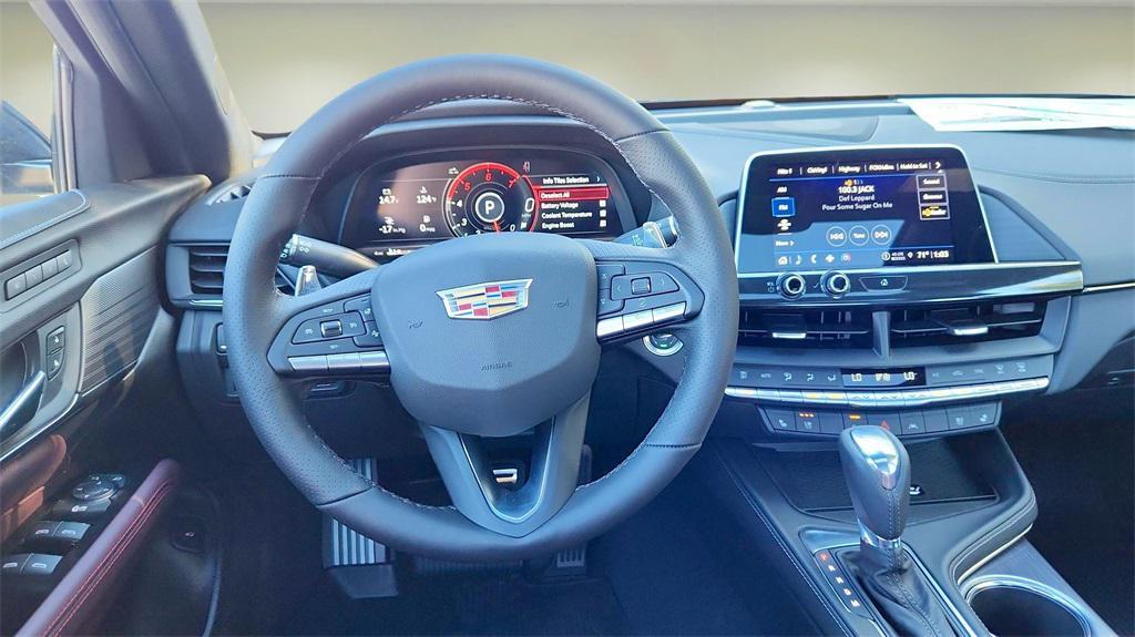 new 2025 Cadillac CT4 car, priced at $47,625