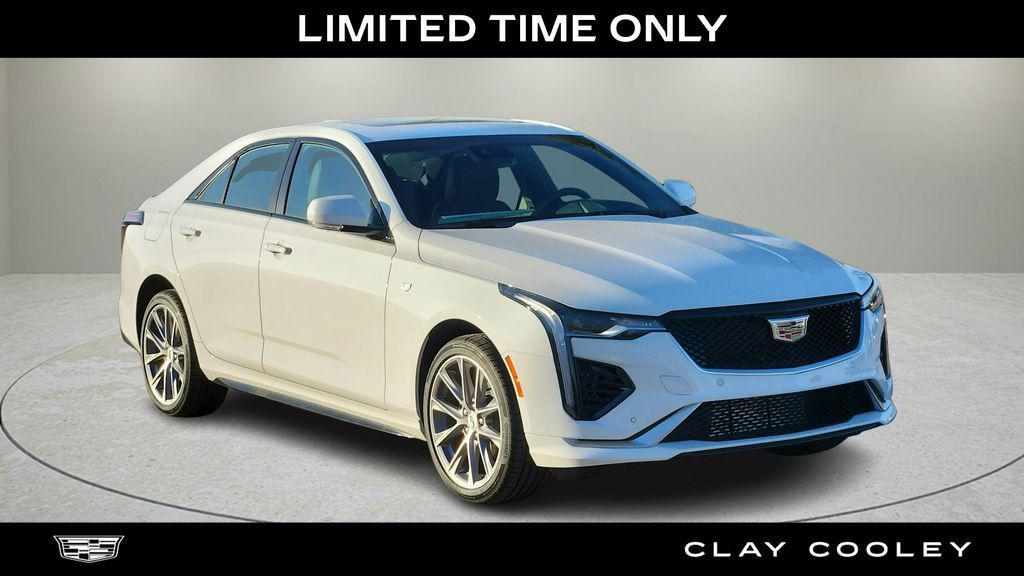 new 2025 Cadillac CT4 car, priced at $49,250