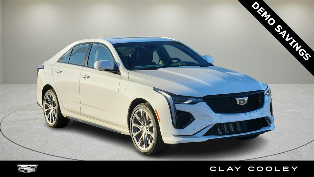new 2025 Cadillac CT4 car, priced at $49,750