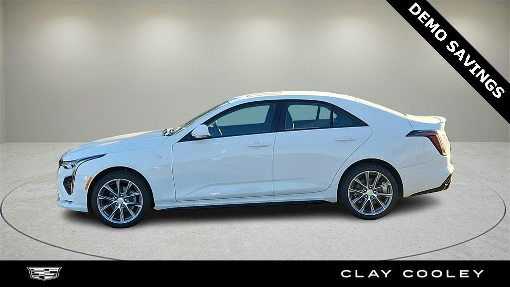 new 2025 Cadillac CT4 car, priced at $49,750