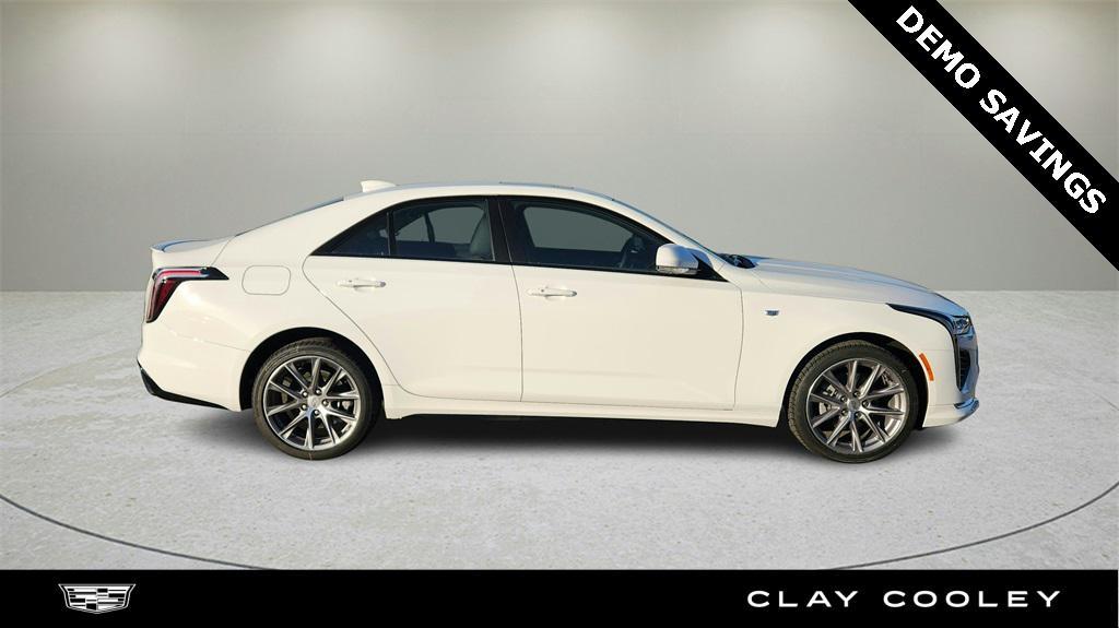 new 2025 Cadillac CT4 car, priced at $49,750