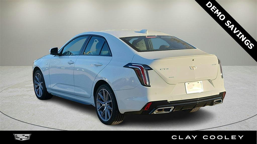 new 2025 Cadillac CT4 car, priced at $49,750