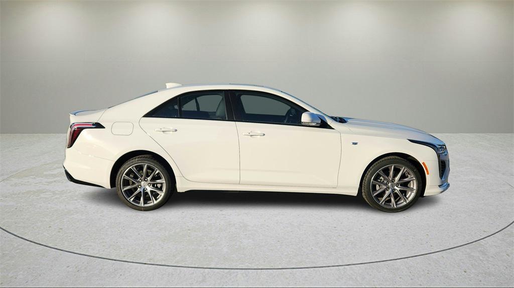 new 2025 Cadillac CT4 car, priced at $49,250
