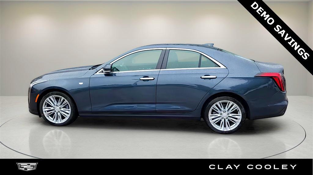 new 2025 Cadillac CT4 car, priced at $46,650