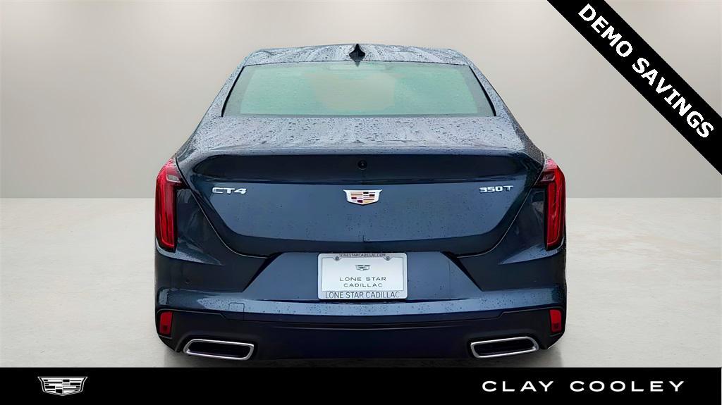 new 2025 Cadillac CT4 car, priced at $46,650