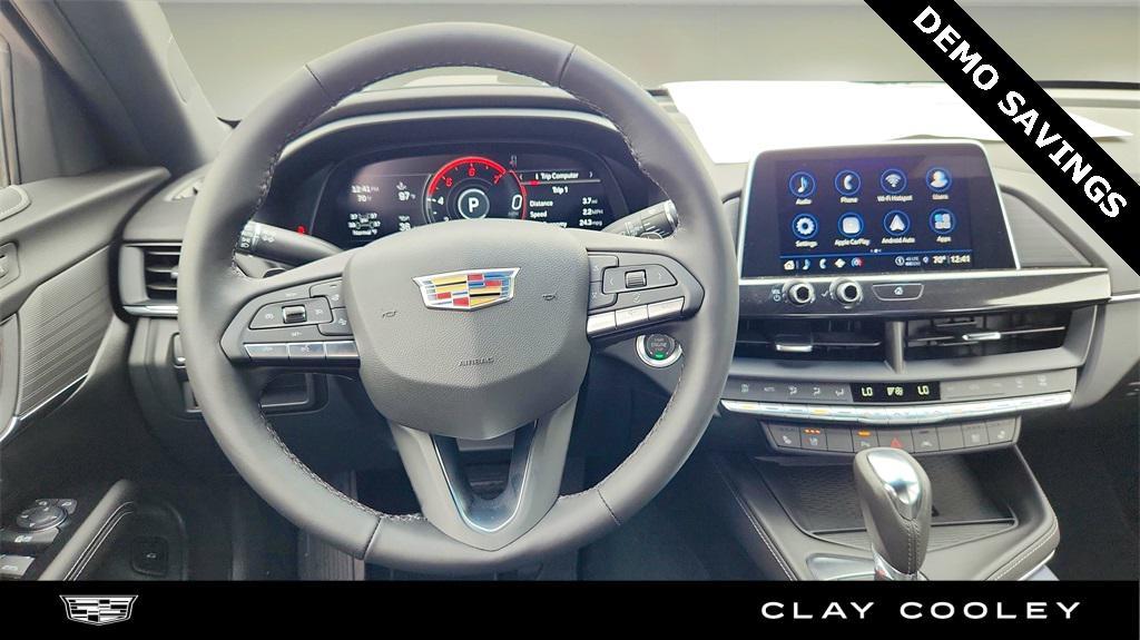 new 2025 Cadillac CT4 car, priced at $46,650