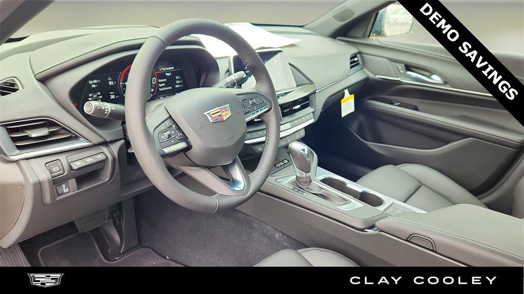 new 2025 Cadillac CT4 car, priced at $46,650