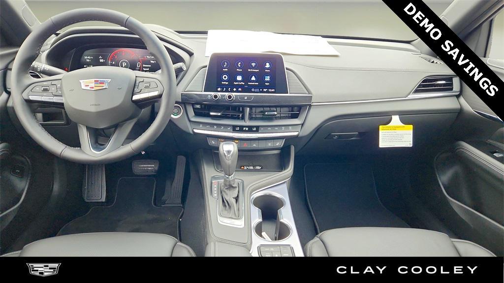 new 2025 Cadillac CT4 car, priced at $46,650