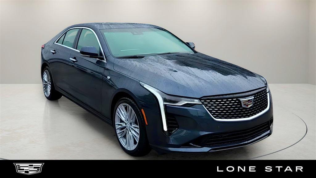new 2025 Cadillac CT4 car, priced at $46,150