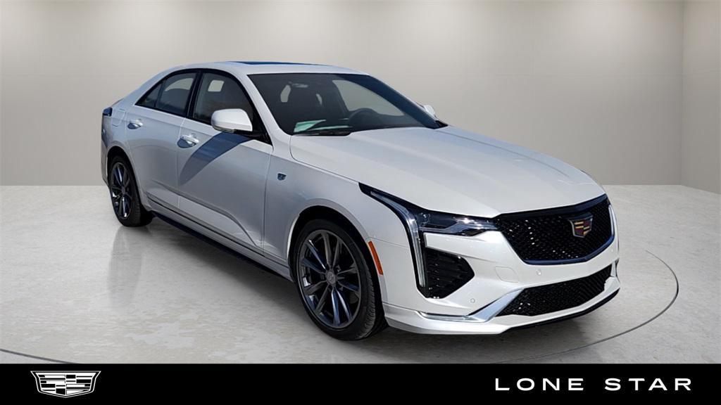 new 2025 Cadillac CT4 car, priced at $46,025