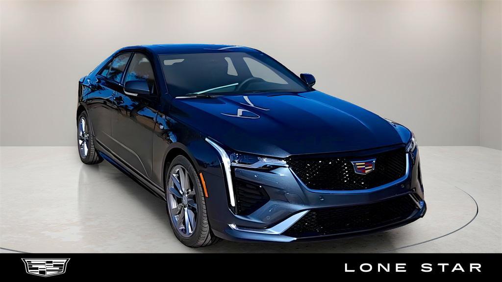 new 2025 Cadillac CT4 car, priced at $47,840