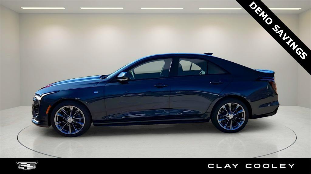 new 2025 Cadillac CT4 car, priced at $49,150