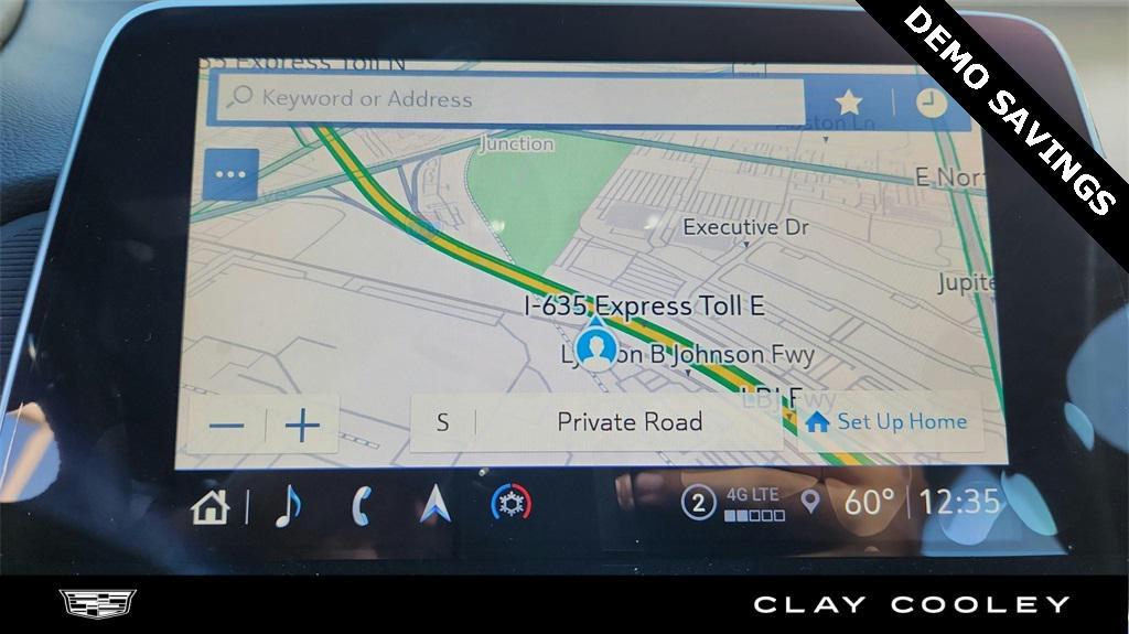 new 2025 Cadillac CT4 car, priced at $49,150