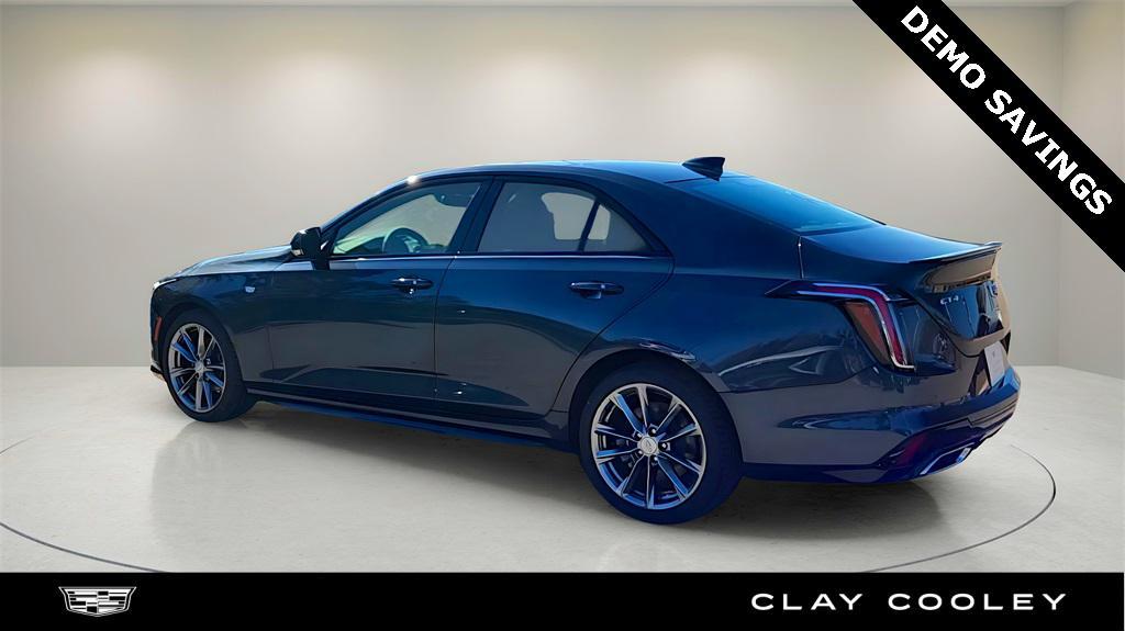 new 2025 Cadillac CT4 car, priced at $49,150