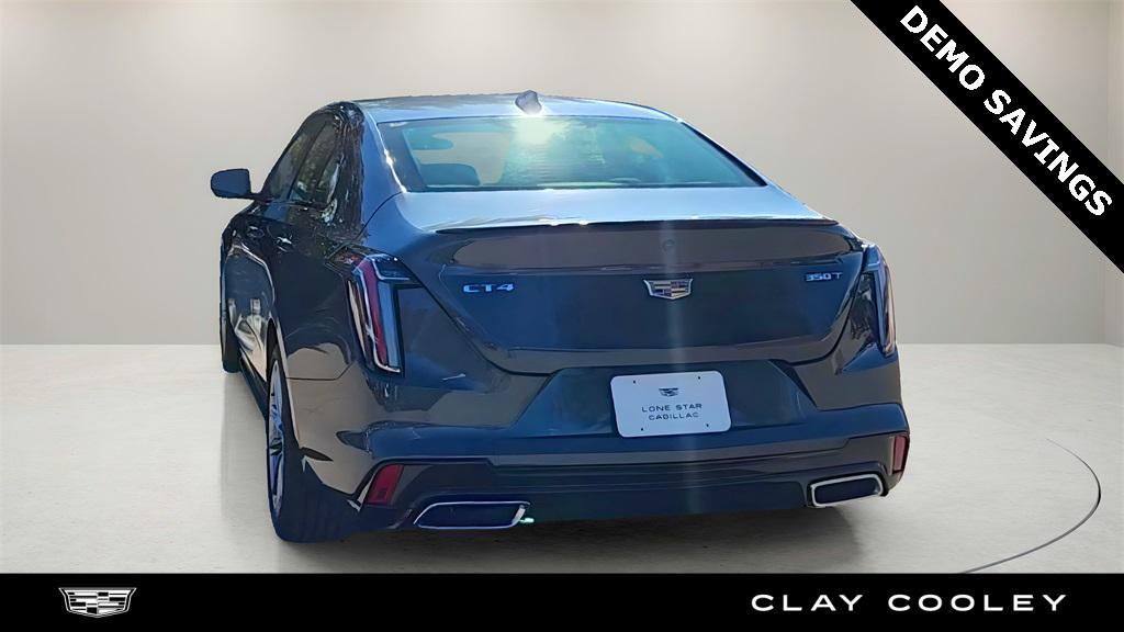 new 2025 Cadillac CT4 car, priced at $49,150