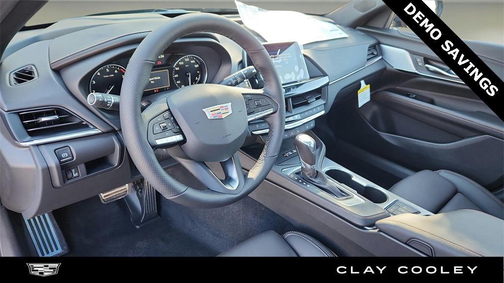 new 2025 Cadillac CT4 car, priced at $49,150