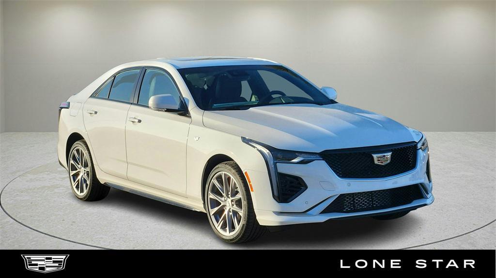 new 2025 Cadillac CT4 car, priced at $49,119