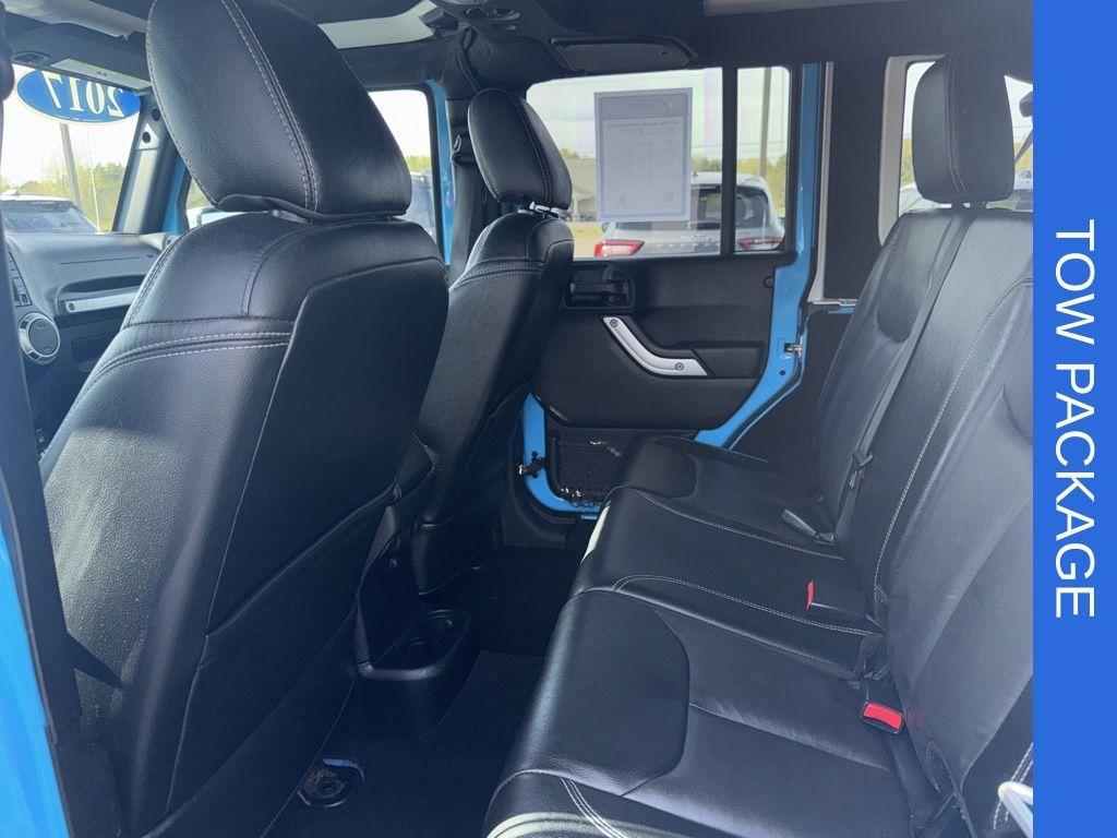 used 2017 Jeep Wrangler Unlimited car, priced at $26,204