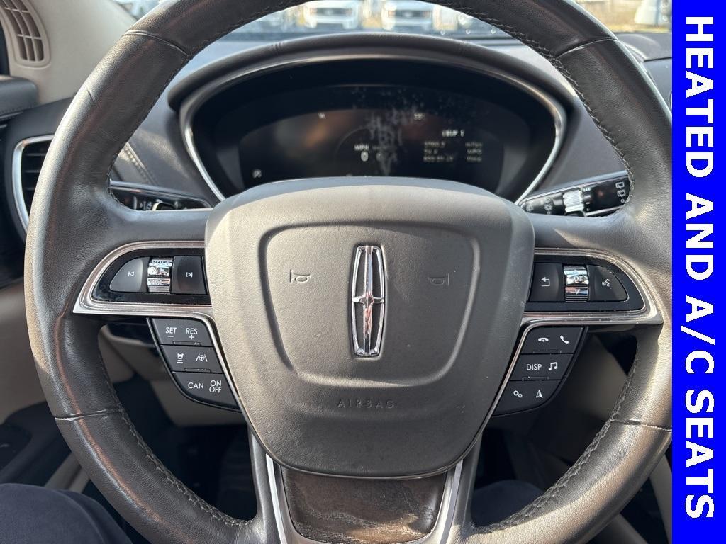 used 2019 Lincoln Nautilus car, priced at $17,795