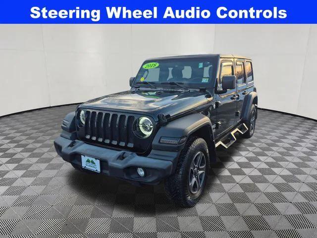 used 2018 Jeep Wrangler Unlimited car, priced at $20,000