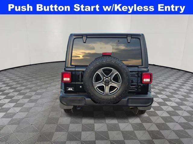 used 2018 Jeep Wrangler Unlimited car, priced at $20,000