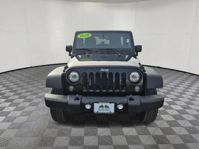 used 2018 Jeep Wrangler JK Unlimited car, priced at $18,000
