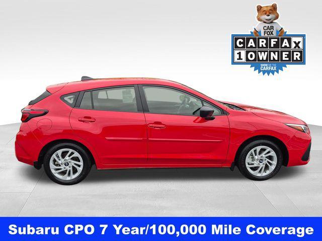 used 2025 Subaru Impreza car, priced at $24,095