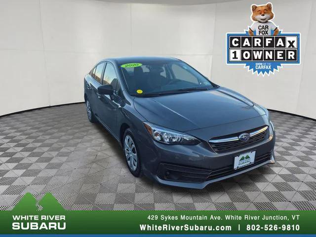 used 2020 Subaru Impreza car, priced at $18,000