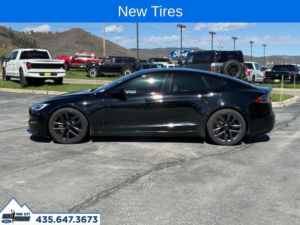 used 2022 Tesla Model S car, priced at $55,029