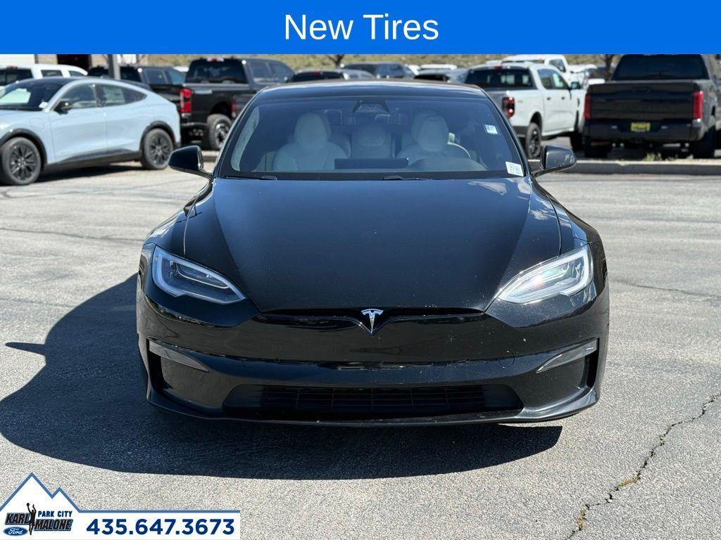 used 2022 Tesla Model S car, priced at $55,029