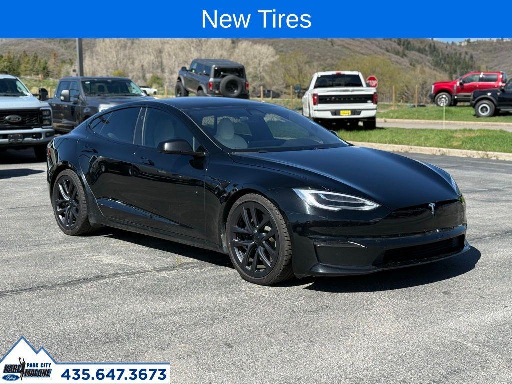 used 2022 Tesla Model S car, priced at $55,029