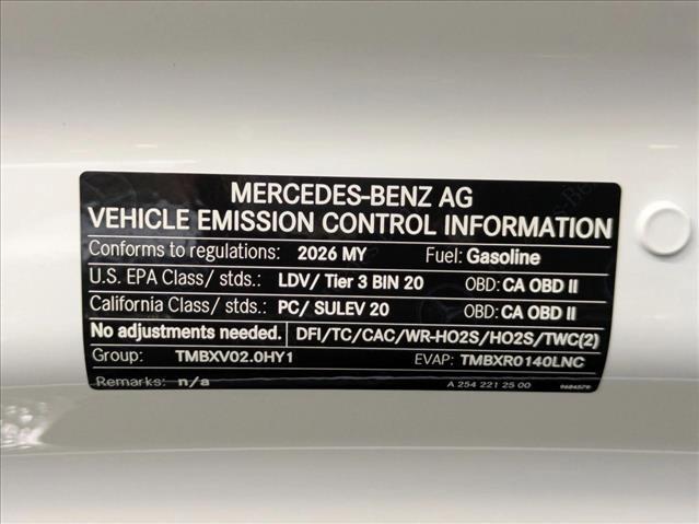 new 2026 Mercedes-Benz E-Class car, priced at $75,795