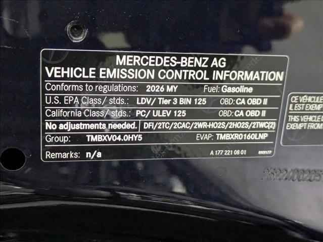 new 2026 Mercedes-Benz S-Class car, priced at $202,855