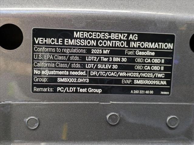 used 2025 Mercedes-Benz GLB 250 car, priced at $42,477