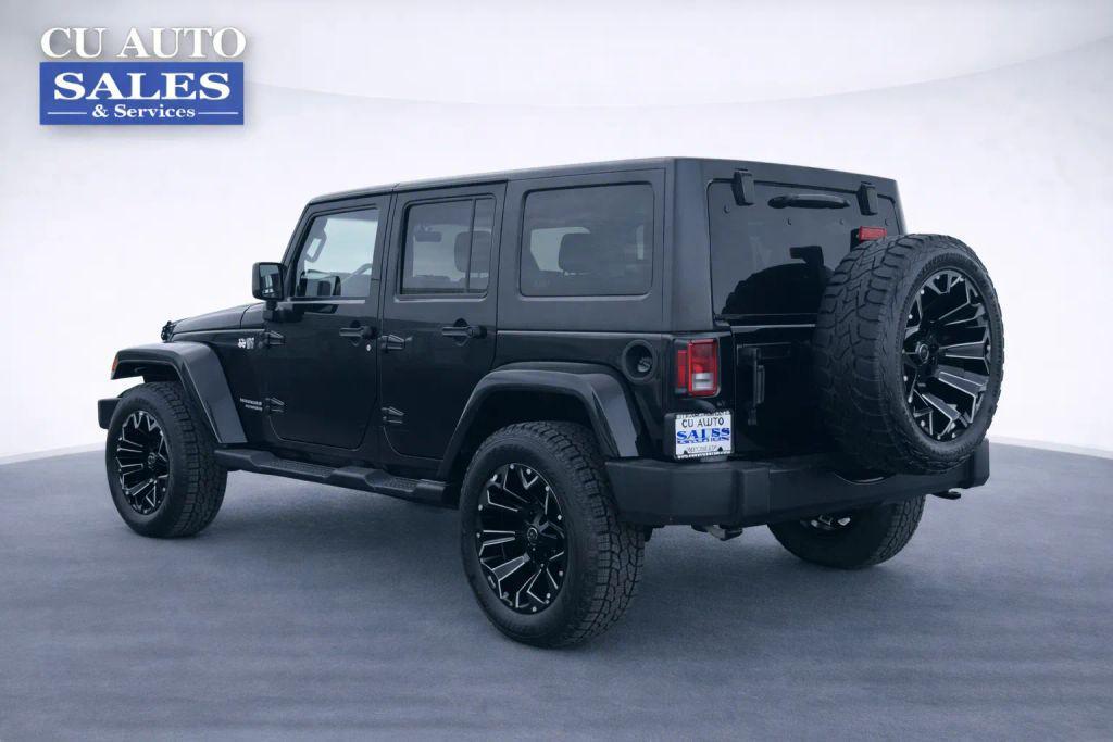 used 2018 Jeep Wrangler JK Unlimited car, priced at $18,999