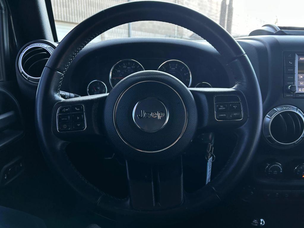 used 2018 Jeep Wrangler JK Unlimited car, priced at $18,999